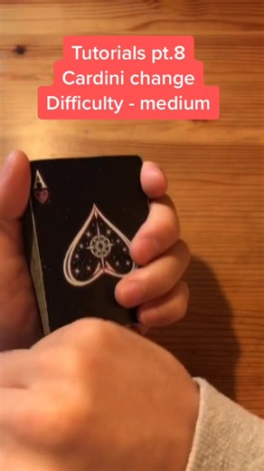Cardini change tutorial - #fyp #fy #magic #cards #cardtricks #visual #viral #stayathome #tutorial #magictutori