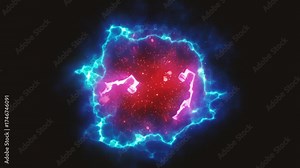 Magic Heroic Fantasy Energy Ball/ Animation of a heroic fantasy style anime energy ball, crafted with dynamic flair in After Effects