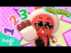 The Beaver Song | Counting Numbers | Sing Along with Hogi | Learn Numbers Fun! | Pinkfong & Hogi