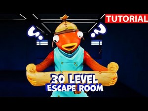 Fortnite - 30 Level Escape Room (All Levels) By B34N_Matthew4r