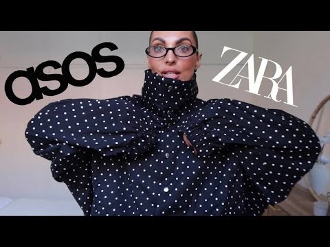 HUGE ASOS & ZARA Haul + Try On | Winter Wardrobe Additions