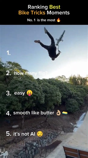 Ranking Best Bike Tricks Moments 👌🏼🔥 #ranking #shorts #bike