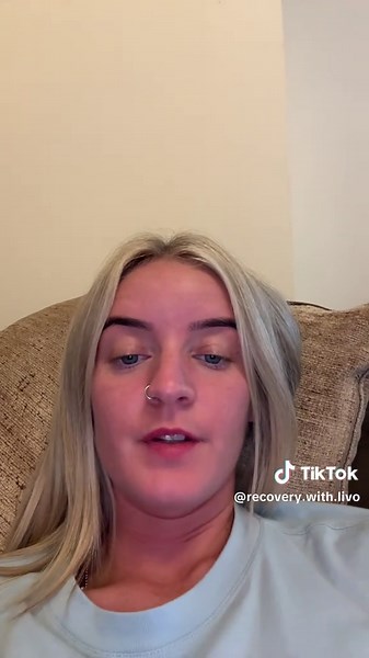 liv’s recovery journey on TikTok