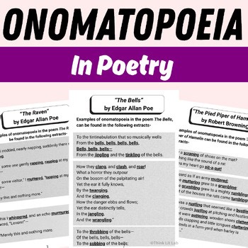 Onomatopoeia in Poetry – Figurative Language in Poetry Examples