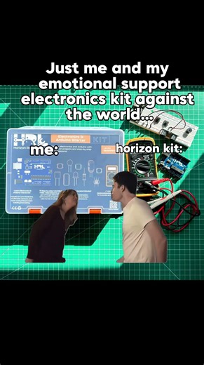 us vs the world 🥰 #electronics #engineering #robotics #stem #arduino