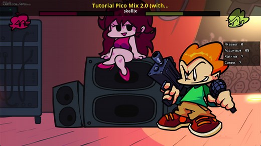 Tutorial Pico Mix 2.0 (with Cutscenes) Mod for Friday Night Funkin' | FNF Mods