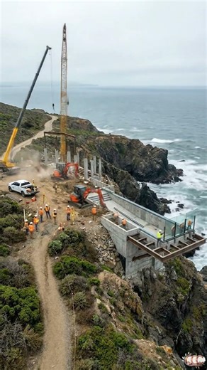 They Built This Villa on a Cliff 😳🌊