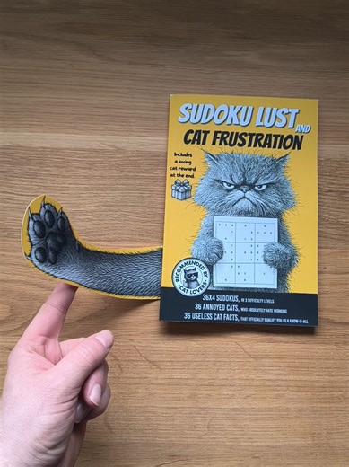 Who else is an expert at productive procrastination? 🙋 #workfromhome #sudoku #catlover #officehumor ##booktok