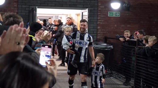 Wimborne Town Football Club on Instagram: "ARNIE 618: Trailer 🎬 Just over a year ago, our all-time record appearance maker @scottarnoldno2 retired after a Dorset Senior Cup match at home to Weymouth. Ahead of us playing the Terras in the DSC again on Tuesday, we are excited to release a short documentary on Arnie and his 618th and final appearance! Stay tuned - dropping on Monday at 6:18pm 🙌 #UpTheMagpies"