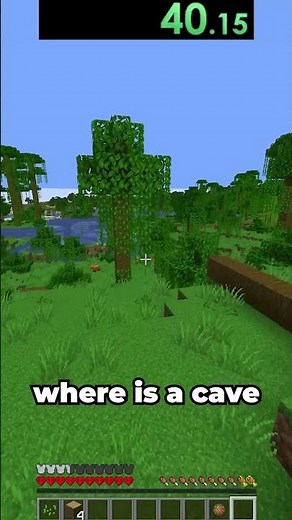 Speedrunning a random advancement in minecraft #minecraftshorts #shorts