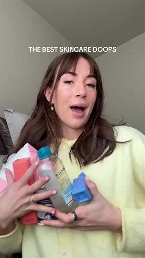 This is from last year and I still use EVERY SINGLE ONE of these products daily! The best skincare doops #affordableskincare #skincaredupes #drugstoreskincare #cheapskincare