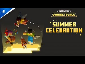 Minecraft Marketplace Summer Celebration - Launch Trailer | PS4 Games