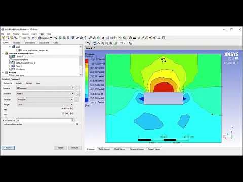 Use ANSYS Fluent post-processor to view results