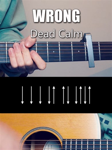 Learn to Play 'Wrong' by Dead Calm on Guitar