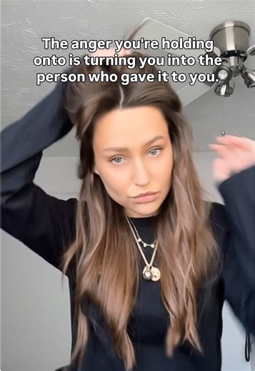 Unprocessed anger becomes personality. Choose who you’re becoming. That’s the Anna Code. #theannacodetm