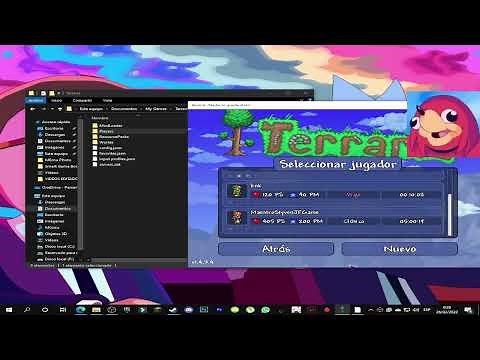 COMO INTRODUCIR MUNDOS Y ENCOTRAR TUS MUNDOS OCULTOS EN TERRARIA