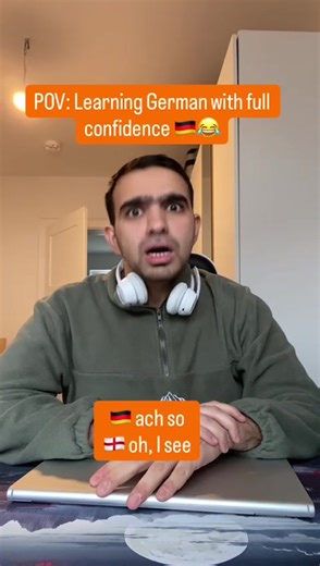 When you’re not fluent but you’re trying 😌 German loading… ⏳🇩🇪 #studyingermany #lifeingermany #germanylife #germanlanguage #instareels