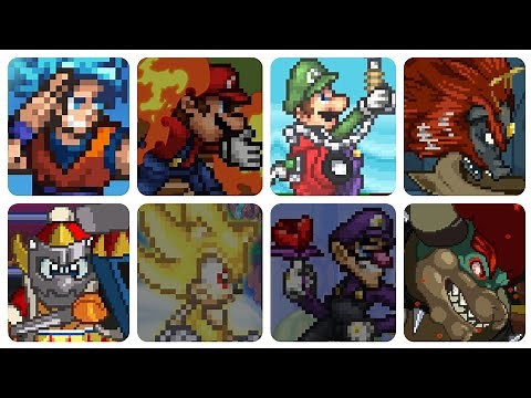 Super Smash Flash 2 - All Final Smashes (1.4.0 Beta)