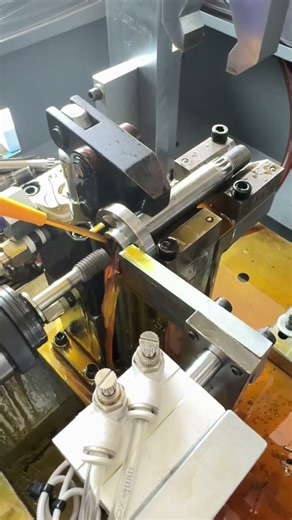 Full-Automatic Tapping Machine with Robotic Loading for Precision Machining #shorts