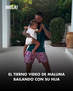 Maluma enterneció a sus fans con un tierno video en el que aparece bailando con su hija Paris. El cantante acaba de presentarse en México con su exitosa gira ' Pretty Dirty World Tour'. 🎥 IG: Maluma | ¡HOLA! México