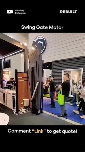 Rebuilt on Instagram: "Automatic Bi-Folding or Swing Gate Motor | How to make gate automatic Comment “Link” to Order!"