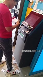 This kind of ATM user should be banned for life. | Singapore Incidents