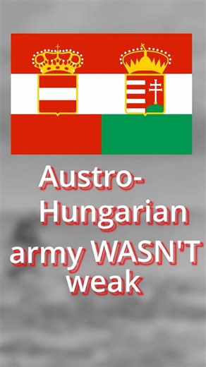 Austria-Hungary fought BETTER than you think