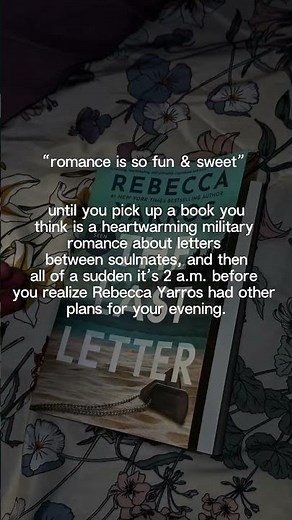 The Last Letter by Rebecca Yarros 📬🌷😭