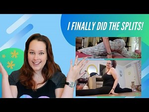 Fat AND Flexible: I finally got my splits! // (splits stretches included)