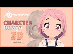 3D Anime Character Design | Part 1 | Modeling Process | PolyStellar