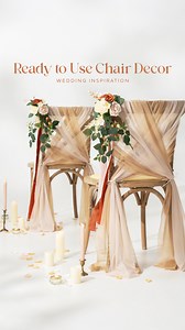 Elevate your ceremony setup in minutes 💫 These ready-to-use chair florals are pre-arranged and easy to attach—just drape, tie, and go! #lingsmoment #eventdecor #chairdecor #readytouse #diybrides #weddingceremony #weddingdetails #creativewedding #weddingideas #weddinginspo #partyplanner | Ling's moment