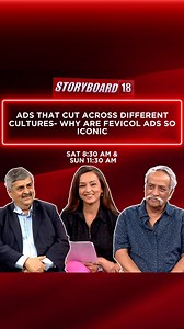 Piyush Pandey of Ogilvy and Bharat Puri of Pidilite discussed about ads that cut across different cultures- why are Fevicol ads so iconic with Shibani Gharat Storyboard18 | CNBC-TV18