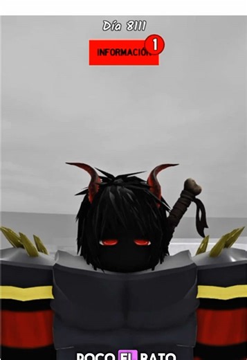 Partida corta de Roblox con avatar rosa y azul