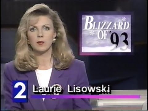 WIVB (Buffalo, NY) 11pm News 03-15-1993: "Blizzard Of '93"