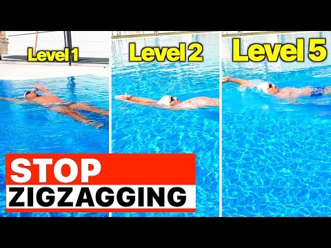 Swim Backstroke Without Zigzagging: Step by Step