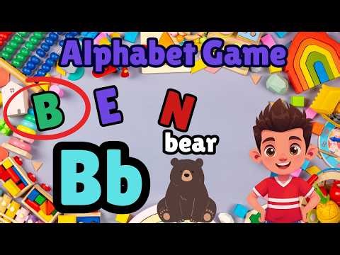 Finding the Letter | Fun Educational Games for Kids ABC Quiz