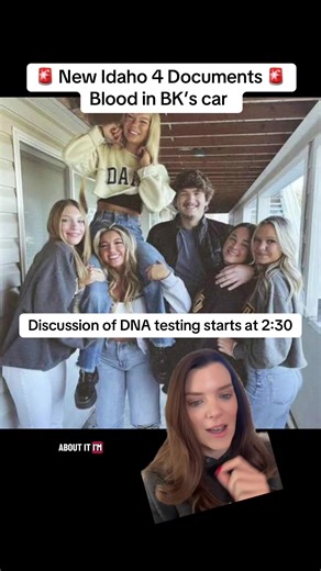 New information out in the Idaho 4 case, this entire video talks about one blood stain on Bryan Kohberger’s car seat. If there are other things in the new release that you want me to talk about, let me know. ##idaho4##bryankohberger##crime##idaho##truecrime