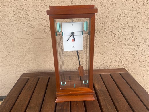 Mission Style Bulova Frank Lloyd Wright Willits Mantel Clock - Etsy