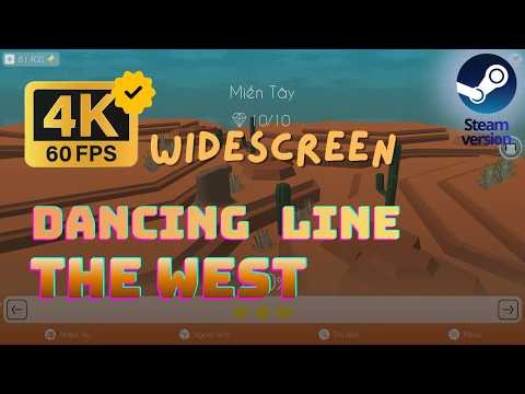 [4K60Fps] The West - Dancing Line (widescreen)