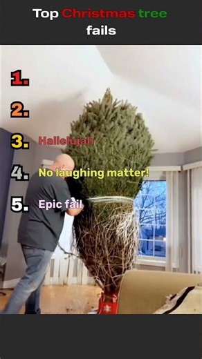 Christmas tree fails