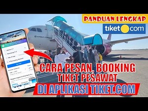 Cara Beli Tiket Pesawat di TIKET.COM | Tutorial Booking Tiket Pesawat di Tiket.Com