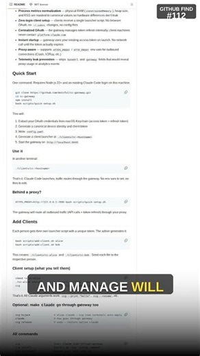 Free open source AI telemetry gateway