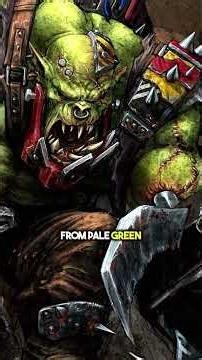 How LONG Can an ORK Actually LIVE? 💚☠️ #warhammer40k
