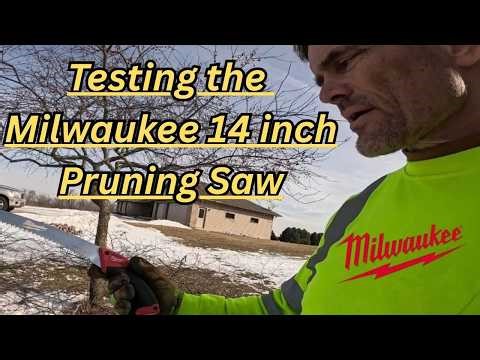 Milwaukee Pruning Saw Demo