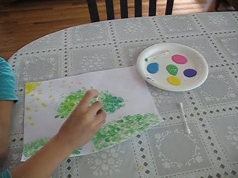 Jane's Pointillism Painting Tutorial