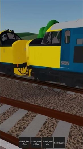 Class 73 and 37 passing ashbury #train #roblox #class37 #class73