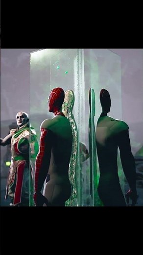 Quan Chi Shows His Fatality on Spider-Man #shorts #mk1 #gaming