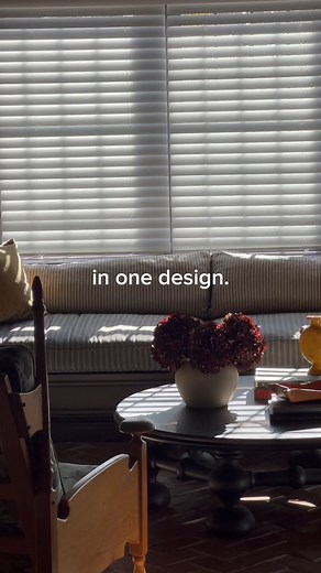 5K views · 35 reactions | Blinds that do both. With Aria, enjoy beautiful filtered light when the slats are angled down, and room darkening when angled up. Learn more: https://hunter-douglas.visitlink.me/xApcBH | Hunter Douglas | Facebook