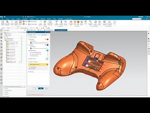 Siemens NX Mold Wizard: Design Parting Surface for Product - Part2