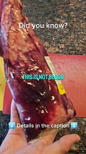 34K views · 22 reactions | Did you know? The red liquid inside of...